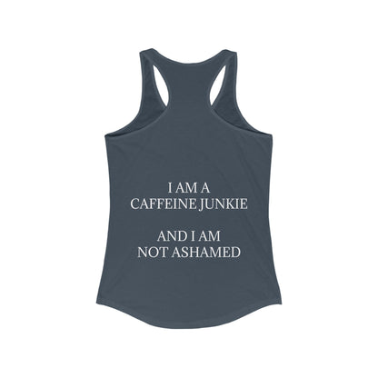 Caffeine Junkie Women's Racerback Tank