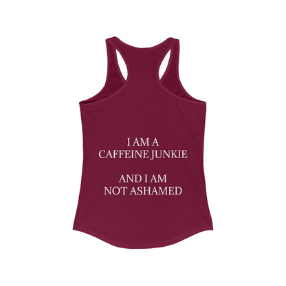 Caffeine Junkie Women's Racerback Tank
