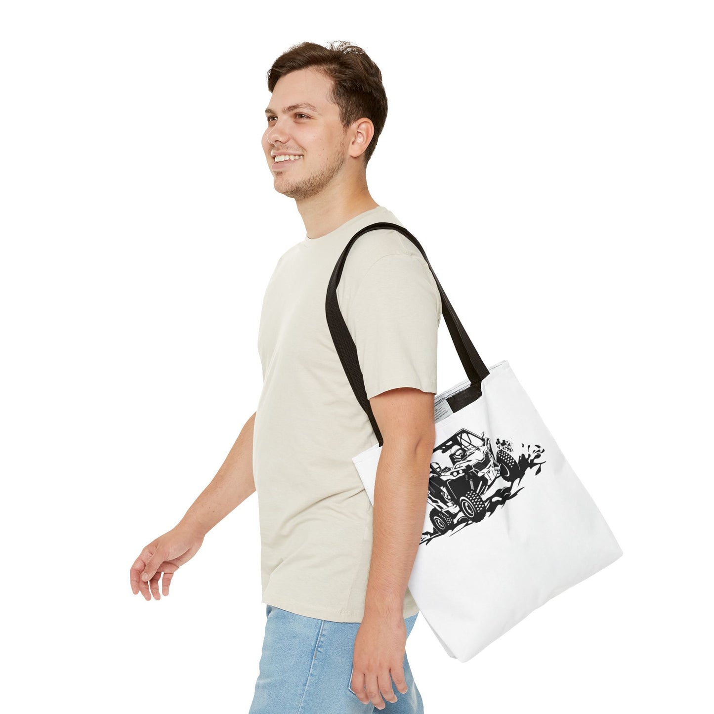 Slingin' Mud Side By Side Tote Bag