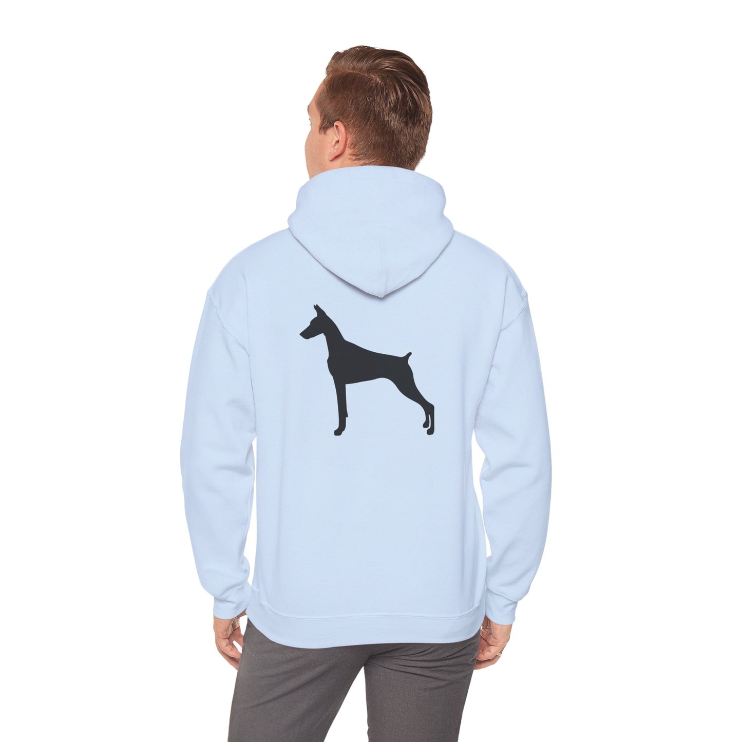 Doberman Silhouette Unisex Hoodie