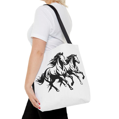 Horsin' Around Tote Bag