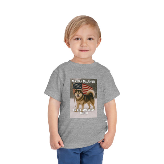 All-American Breed Toddler Unisex Short Sleeve Crewneck Tee