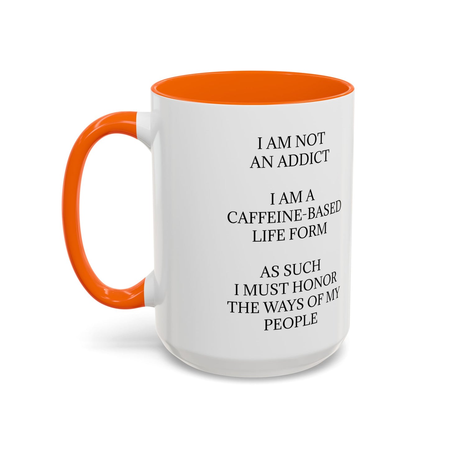 Not An Addict 2-Tone Coffee Mug