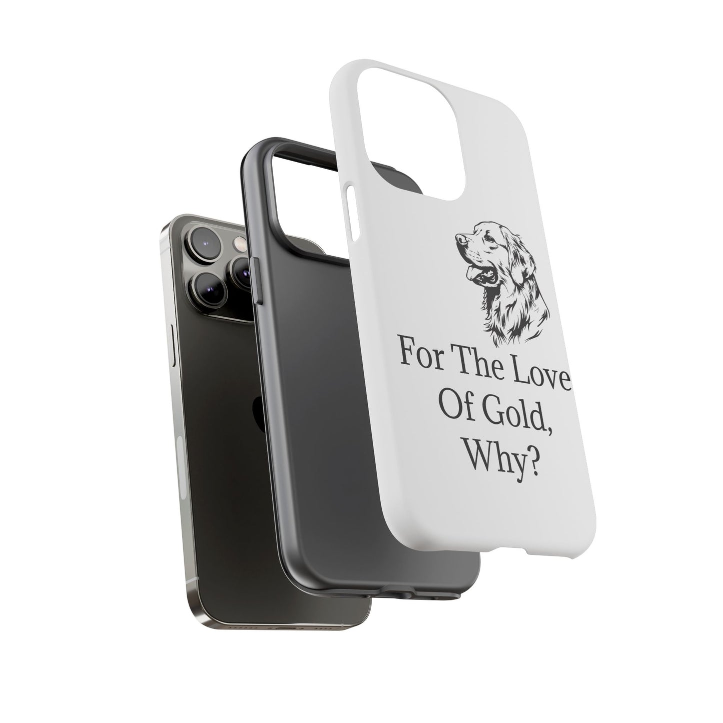 For The Love Of Gold iPhone Case