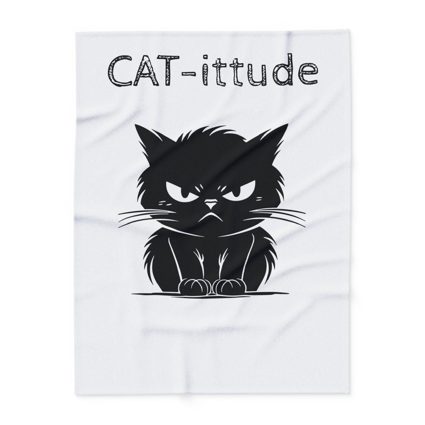 CAT-ittude Arctic Fleece Blanket