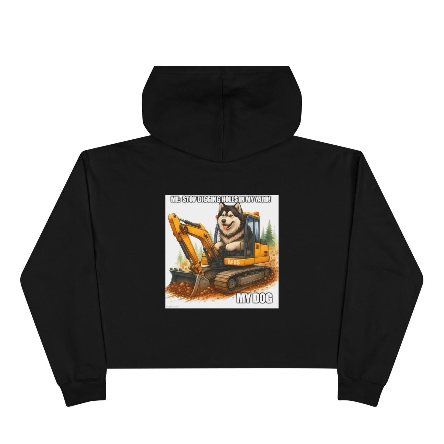 Digmaster Women's Crop Hoodie