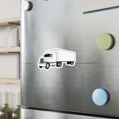 Semi Truck Vinyl Decal
