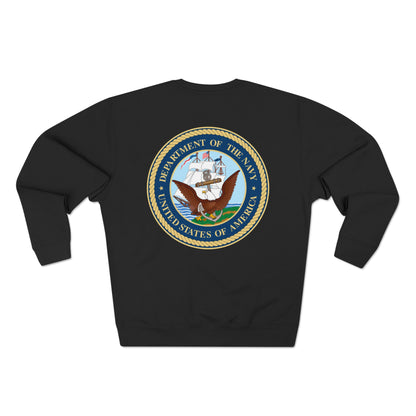 US Navy Unisex Crewneck Sweatshirt