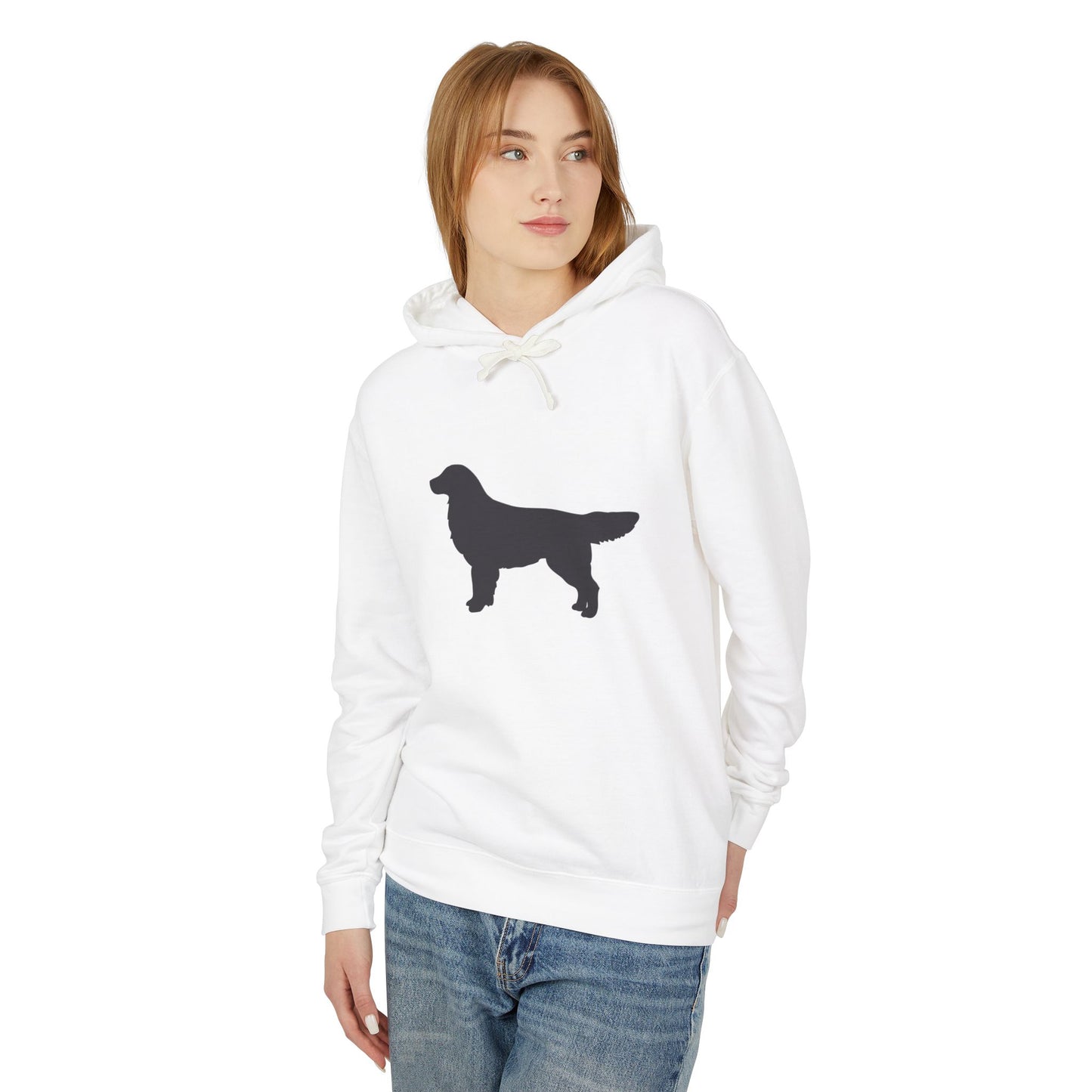 Golden Silhouette Unisex Lightweight Hoodie