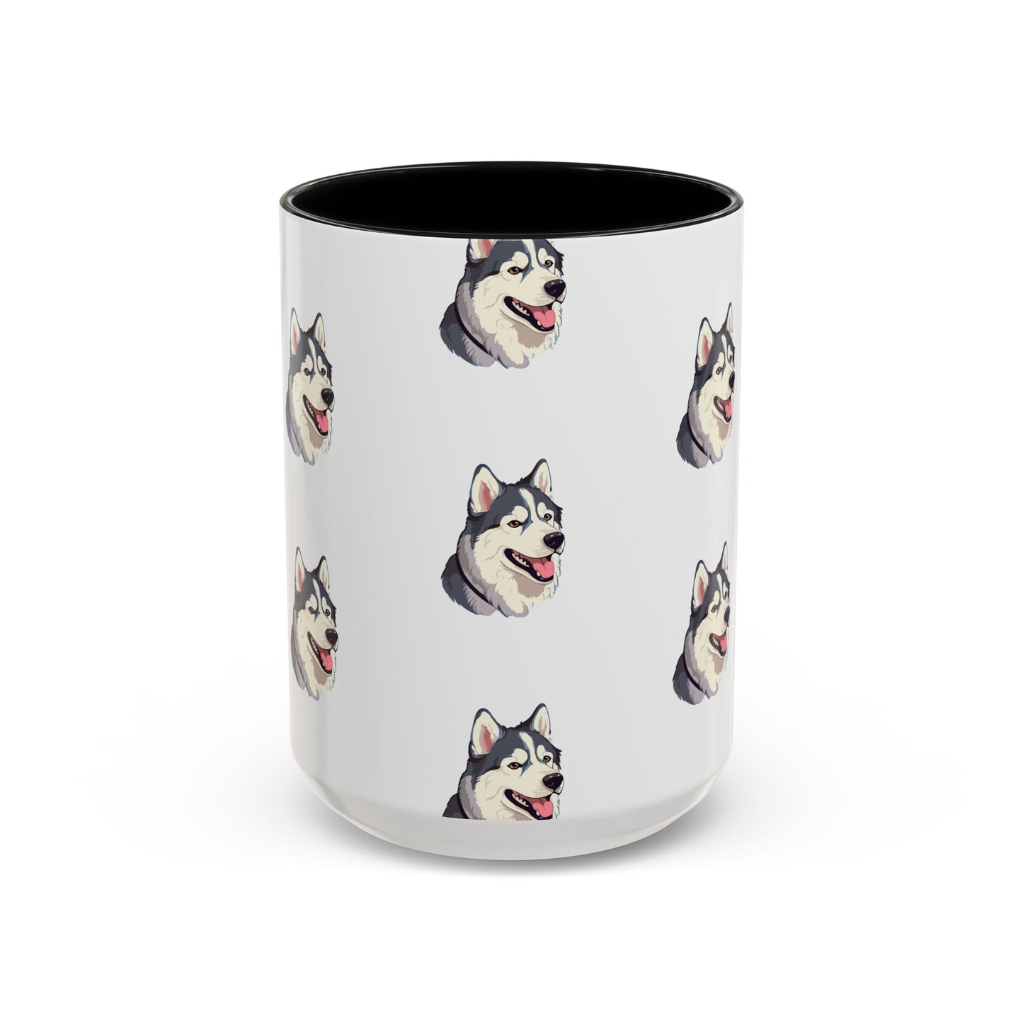 Malamute Head 2-Tone Coffee Mug