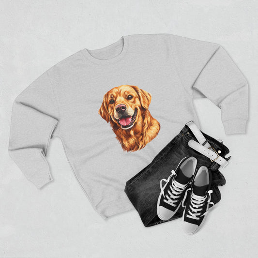 Golden Head Unisex Crewneck Sweatshirt