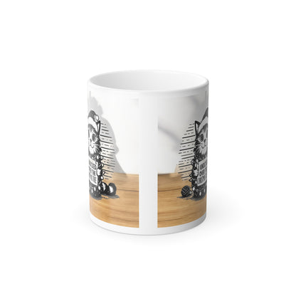 Naughty Cat Color Changing Mug