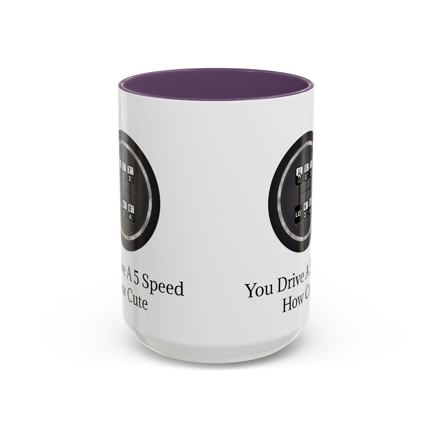5 Speed How Cute 2-Tone Coffee Mug