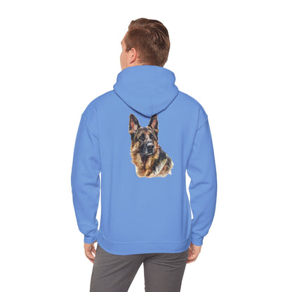 German Shepherd Head Unisex Hoodie