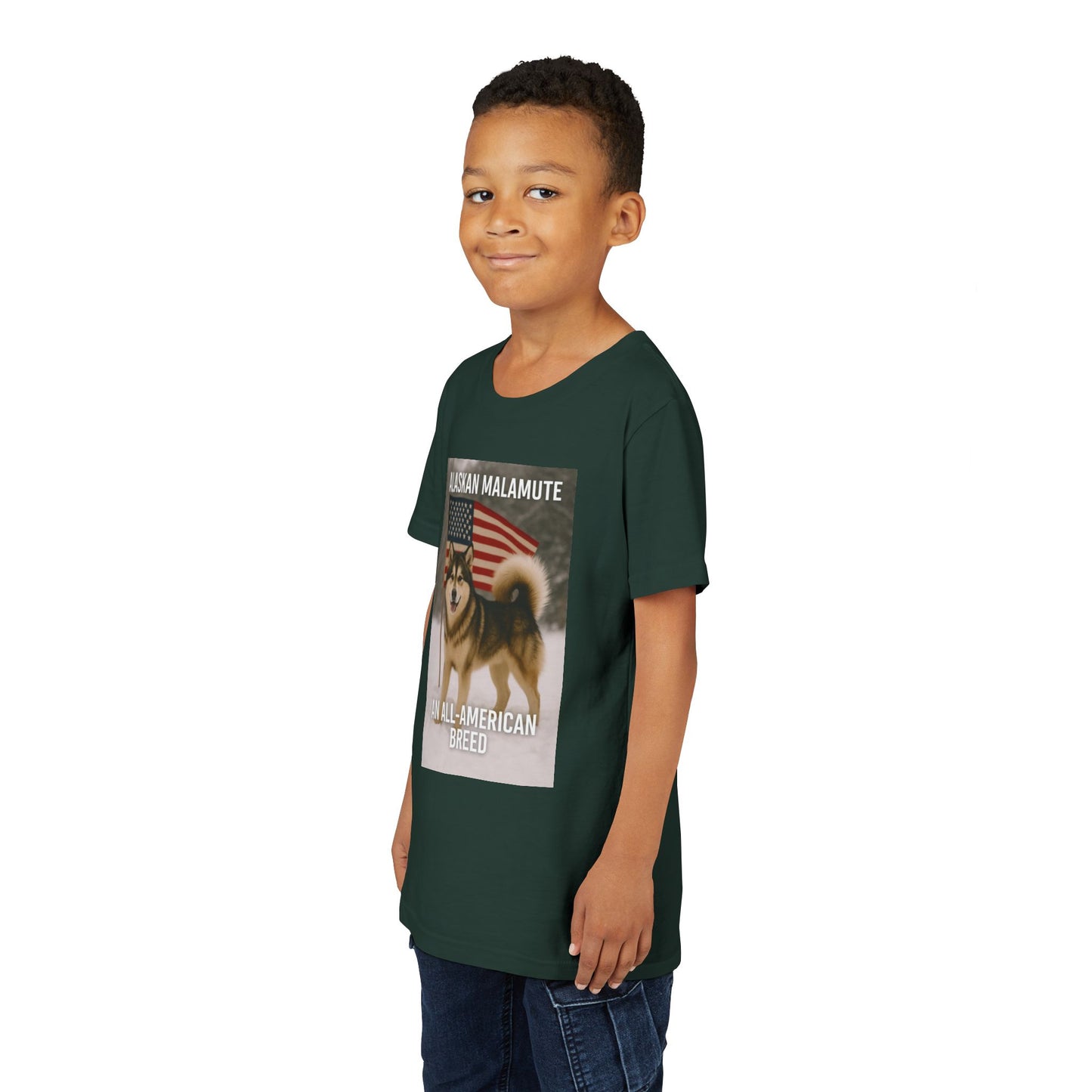 All-American Breed Youth Unisex Short Sleeve Crewneck Tee