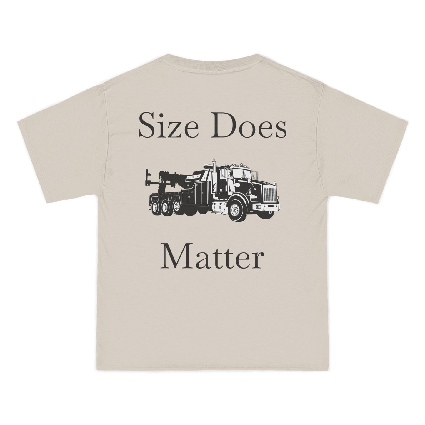Size Does Matter Men's Short-Sleeve Crewneck Tee