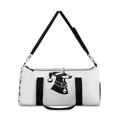 Santa Paws Doberman Duffel Bag