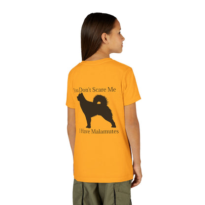 You Don't Scare Me Youth Unisex Short Sleeve Crewneck Tee