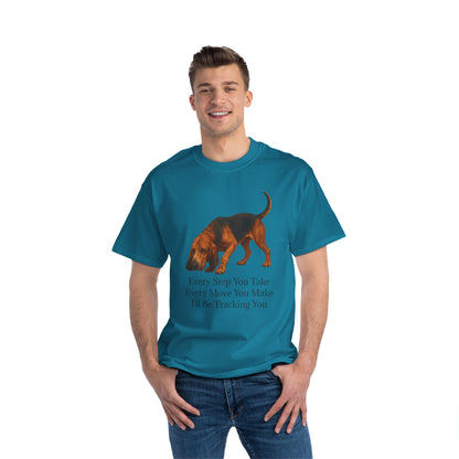 Tracking You Men's Short-Sleeve Crewneck Tee