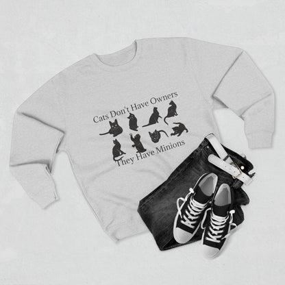 Cat Minions Unisex Crewneck Sweatshirt