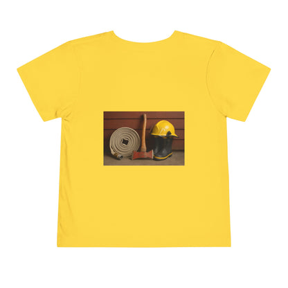 Fire/Rescue Appreciation Toddler Unisex Short Sleeve Crewneck Tee