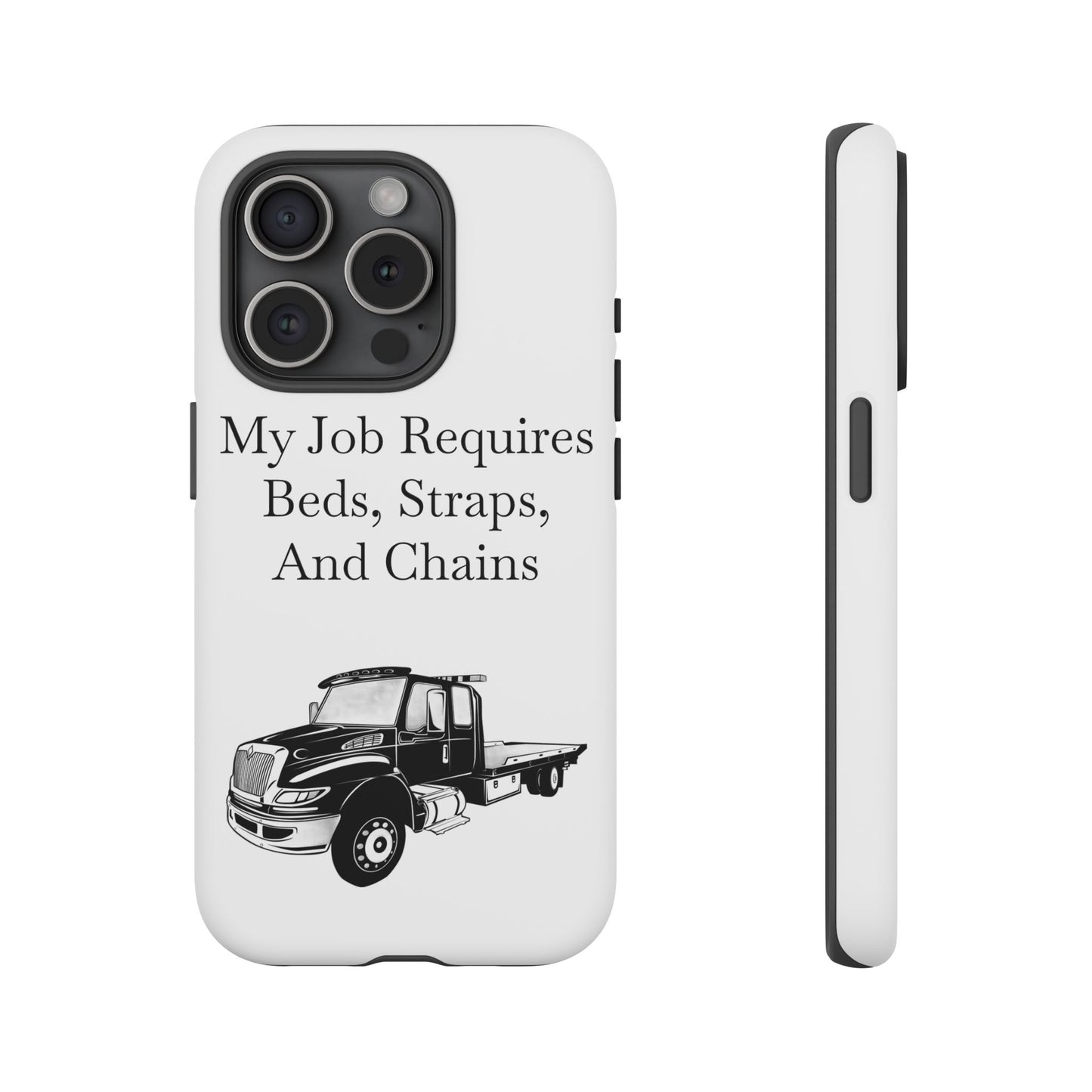 Beds, Straps, And Chains iPhone Case
