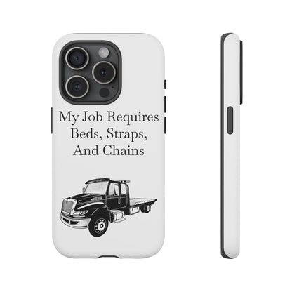 Beds, Straps, And Chains iPhone Case