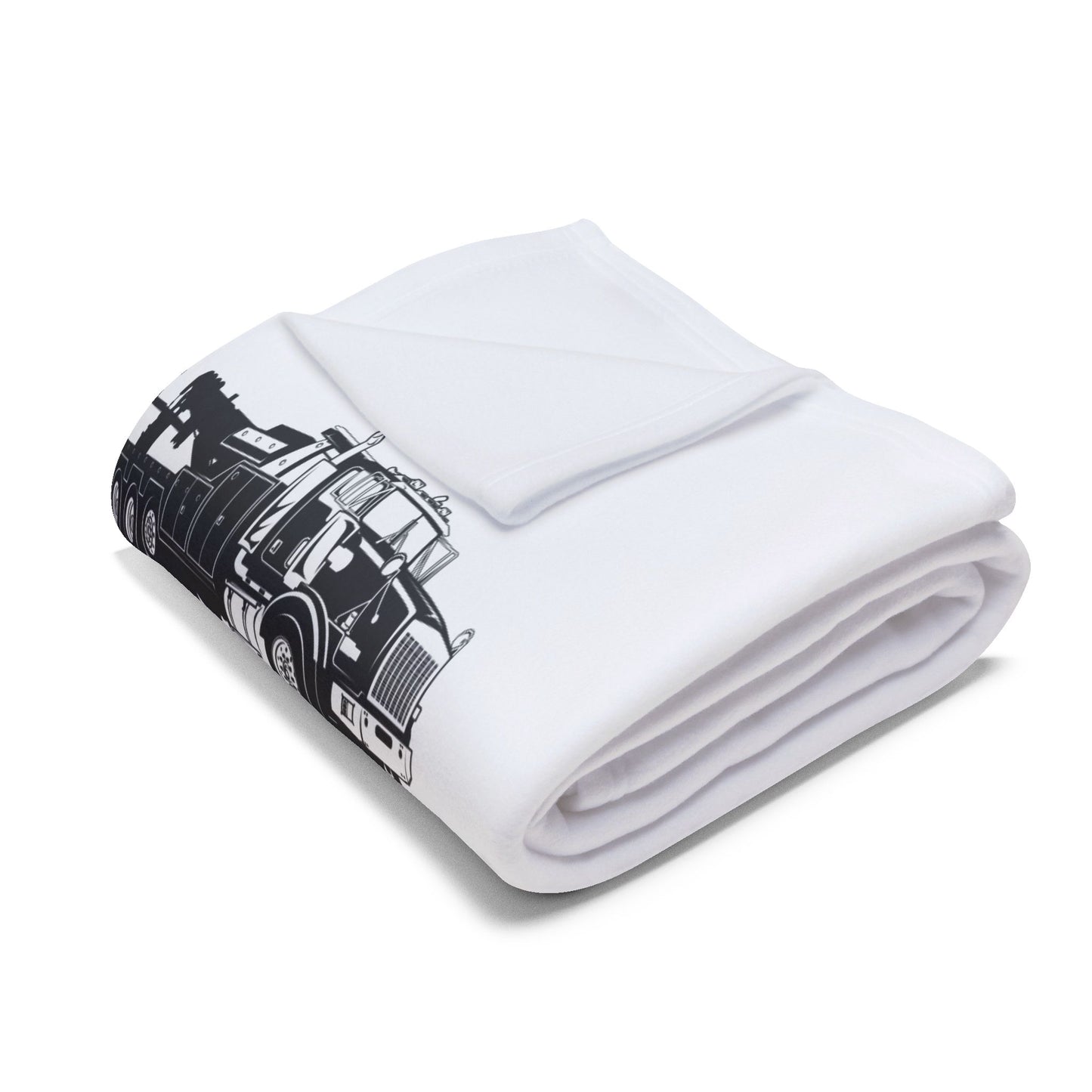 Heavy Tow Truck Arctic Fleece Blanket