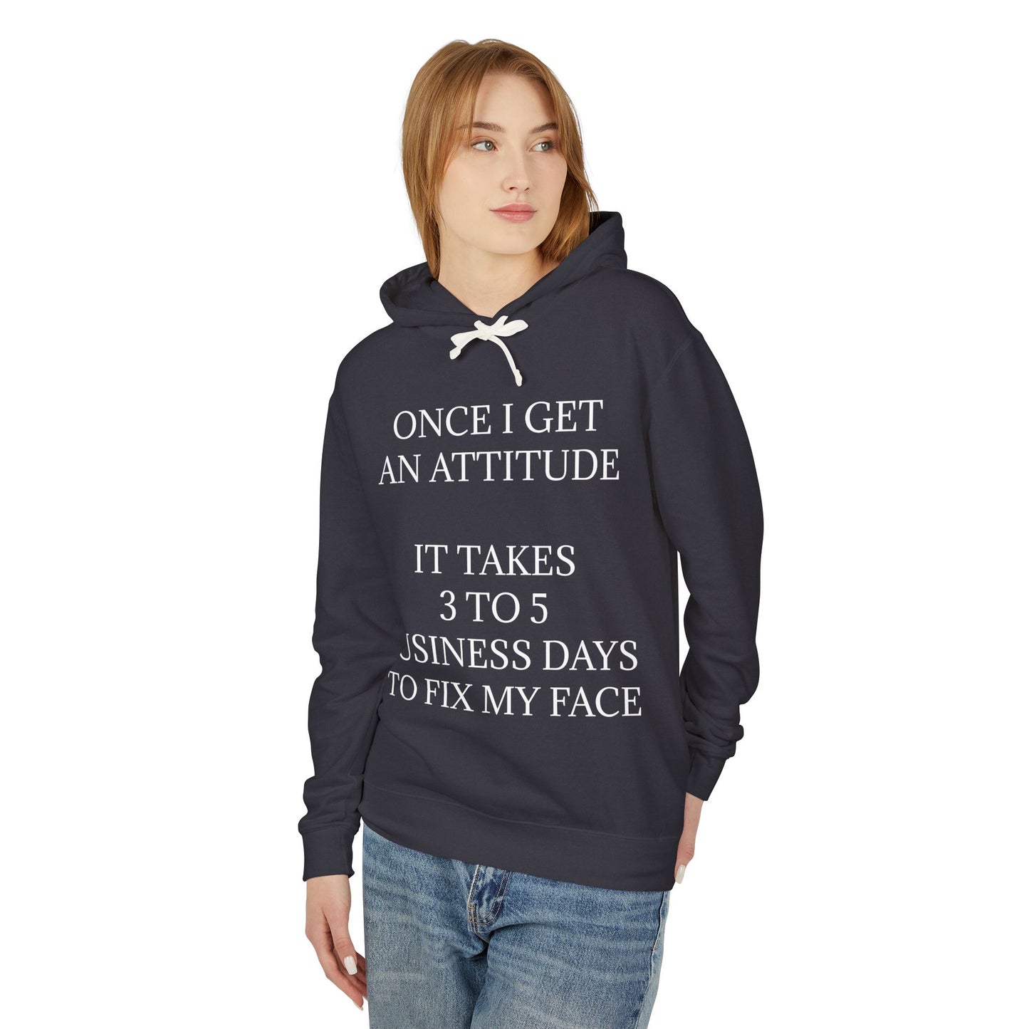 Fix My Face Unisex Lightweight Hoodie