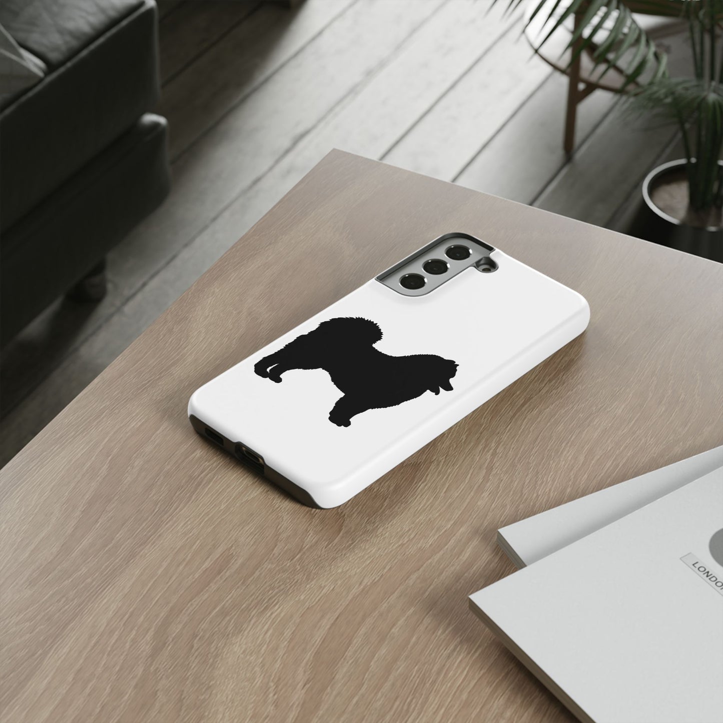 Samoyed Silhouette Samsung Case