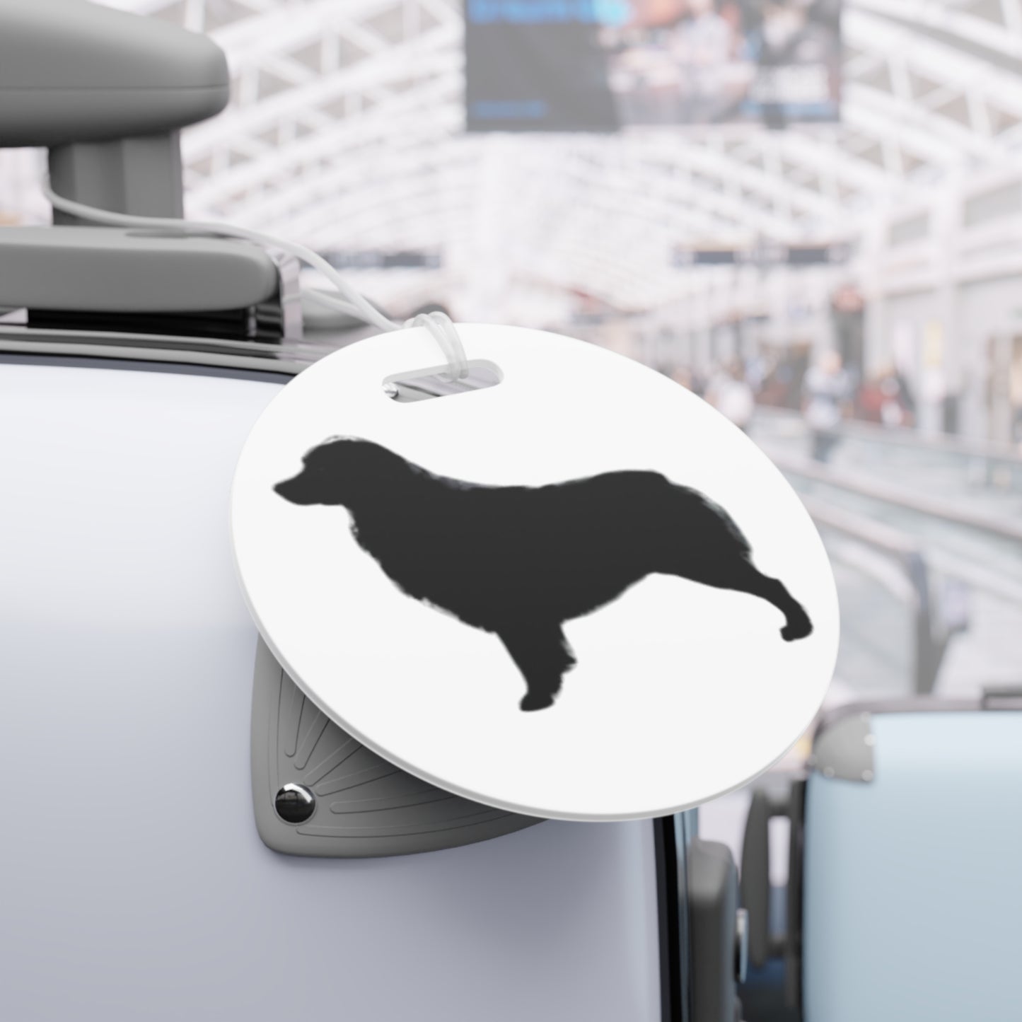 Aussie Silhouette Luggage Tag