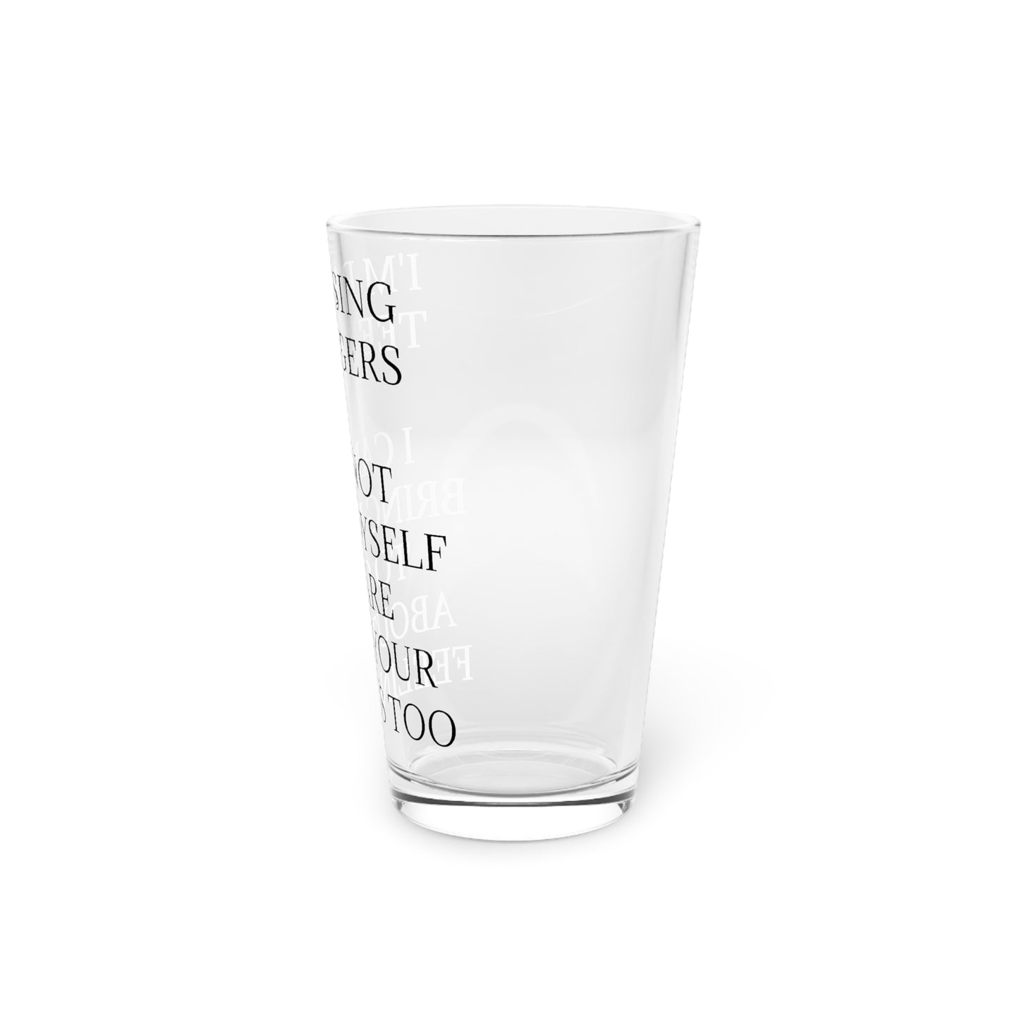 Raising Teenagers Drinking Glass