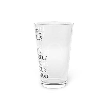 Raising Teenagers Drinking Glass