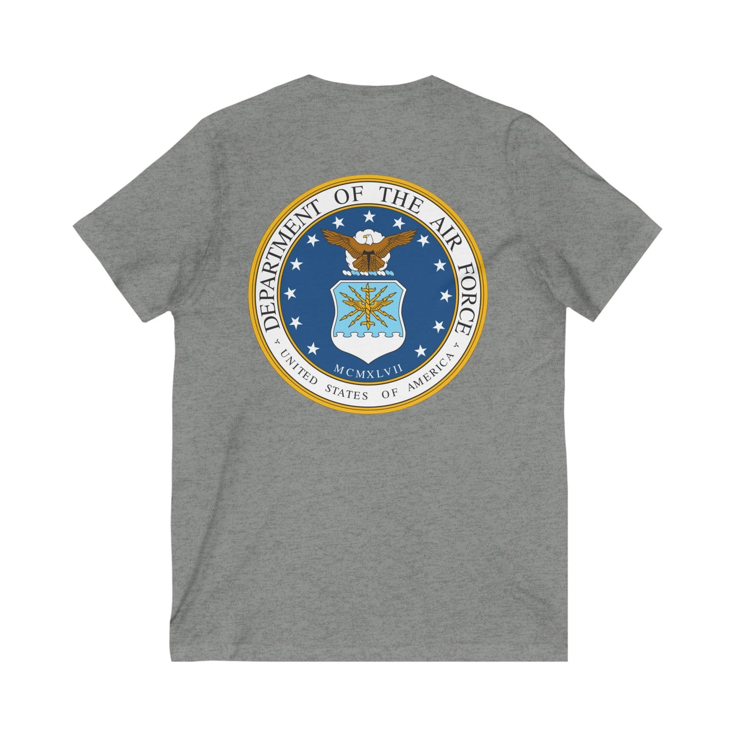 US Air Force Unisex Short Sleeve V-Neck Tee