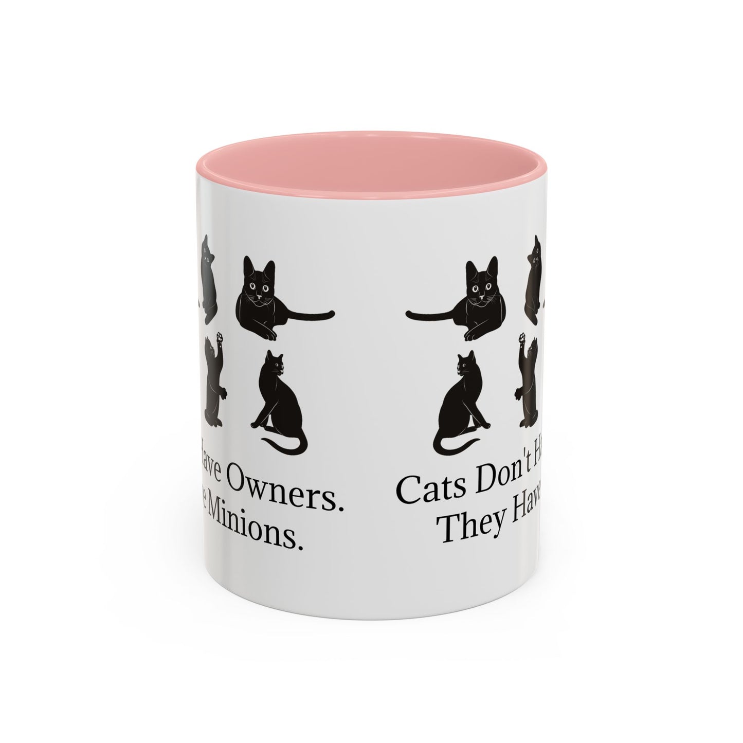 Cat Minions 2-Tone Coffee Mug