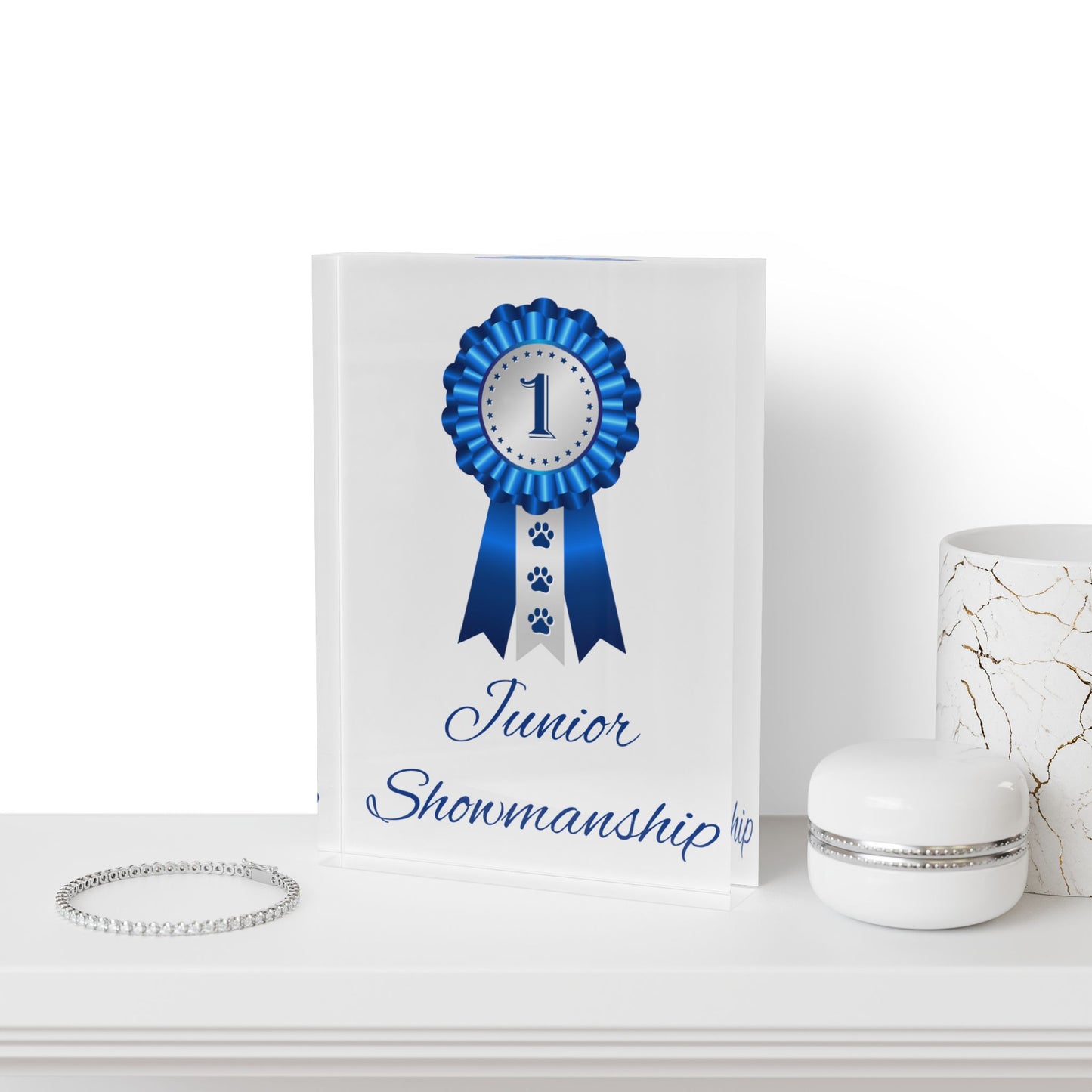 Junior Showmanship Acrylic Photo Block