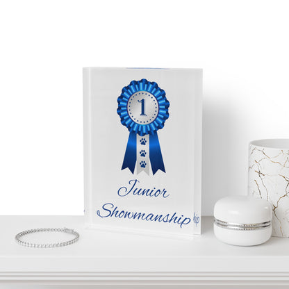 Junior Showmanship Acrylic Photo Block