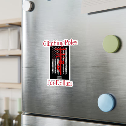 Climbing Poles Vinyl Decal