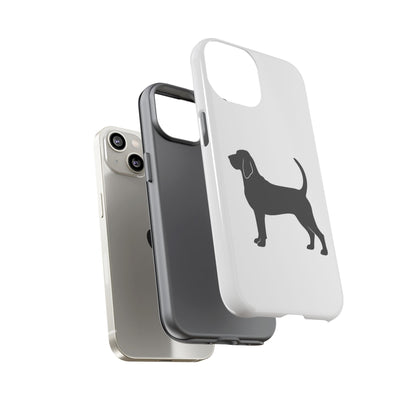 Bloodhound Silhouette iPhone Case