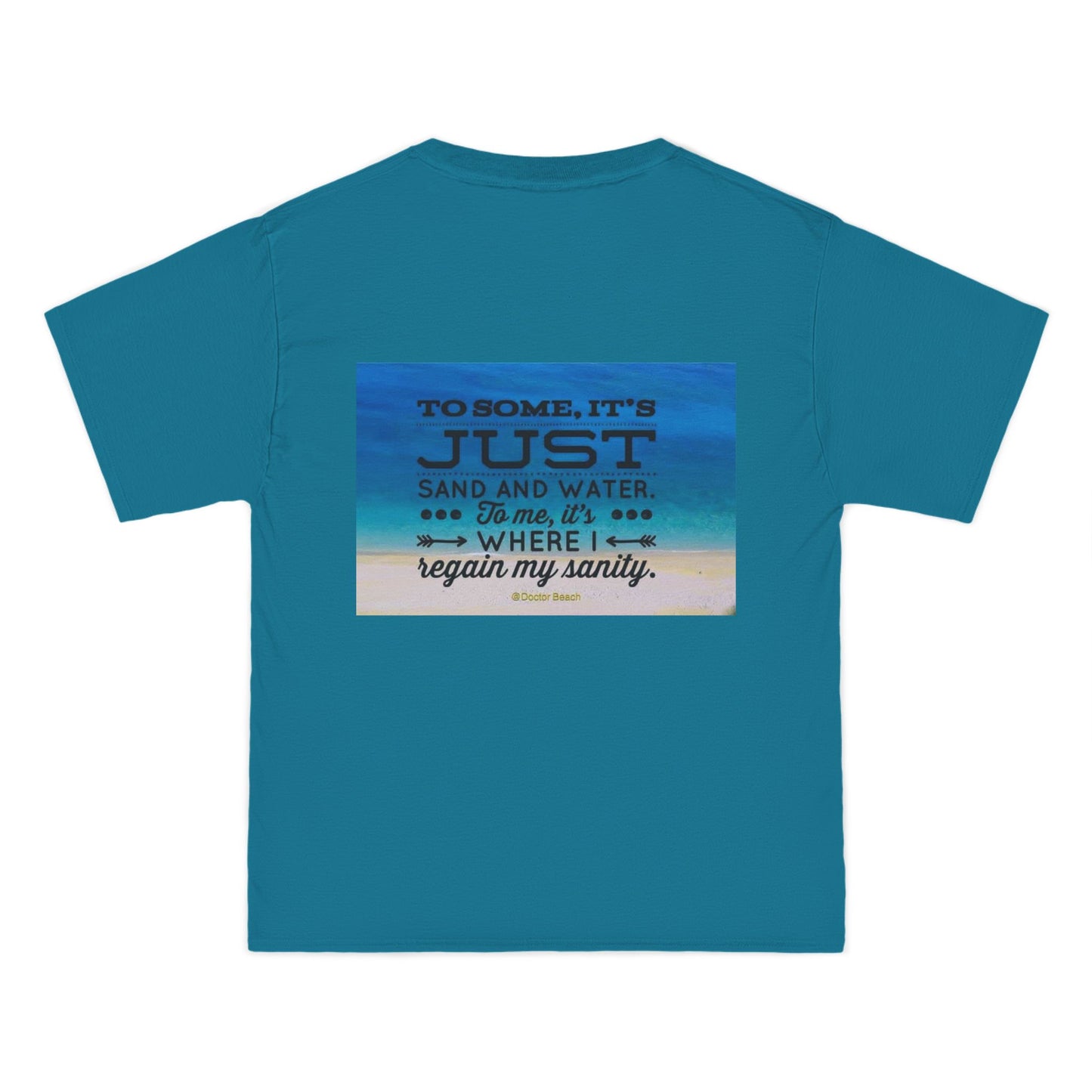 Dr, Beach Men's Short-Sleeve Crewneck Tee