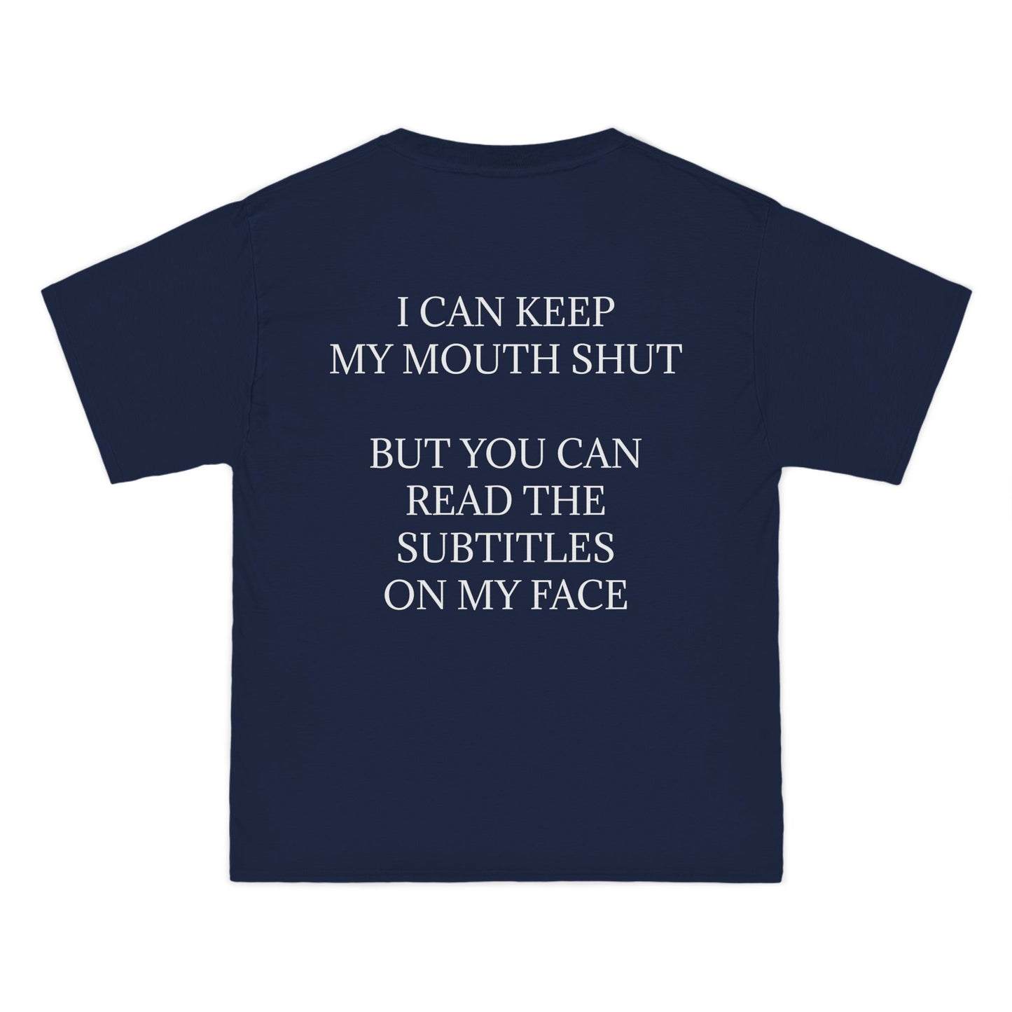 Subtitles Men's Short-Sleeve Crewneck Tee