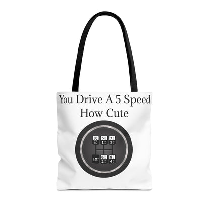 5 Speed How Cute Tote Bag