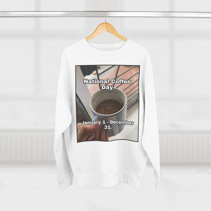 National Coffee Day Unisex Crewneck Sweatshirt