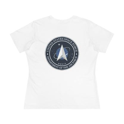 US Space Force Women's Short Sleeve Crewneck Tee