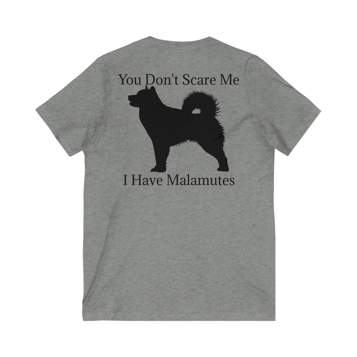 You Don't Scare Me Unisex Short Sleeve V-Neck Tee