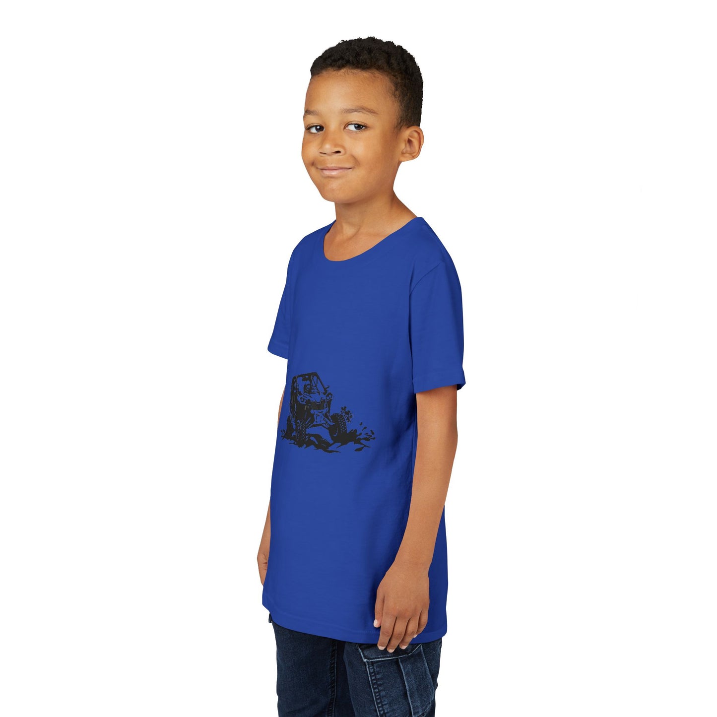 Slingin' Mud Side By Side Youth Unisex Short Sleeve Crewneck Tee