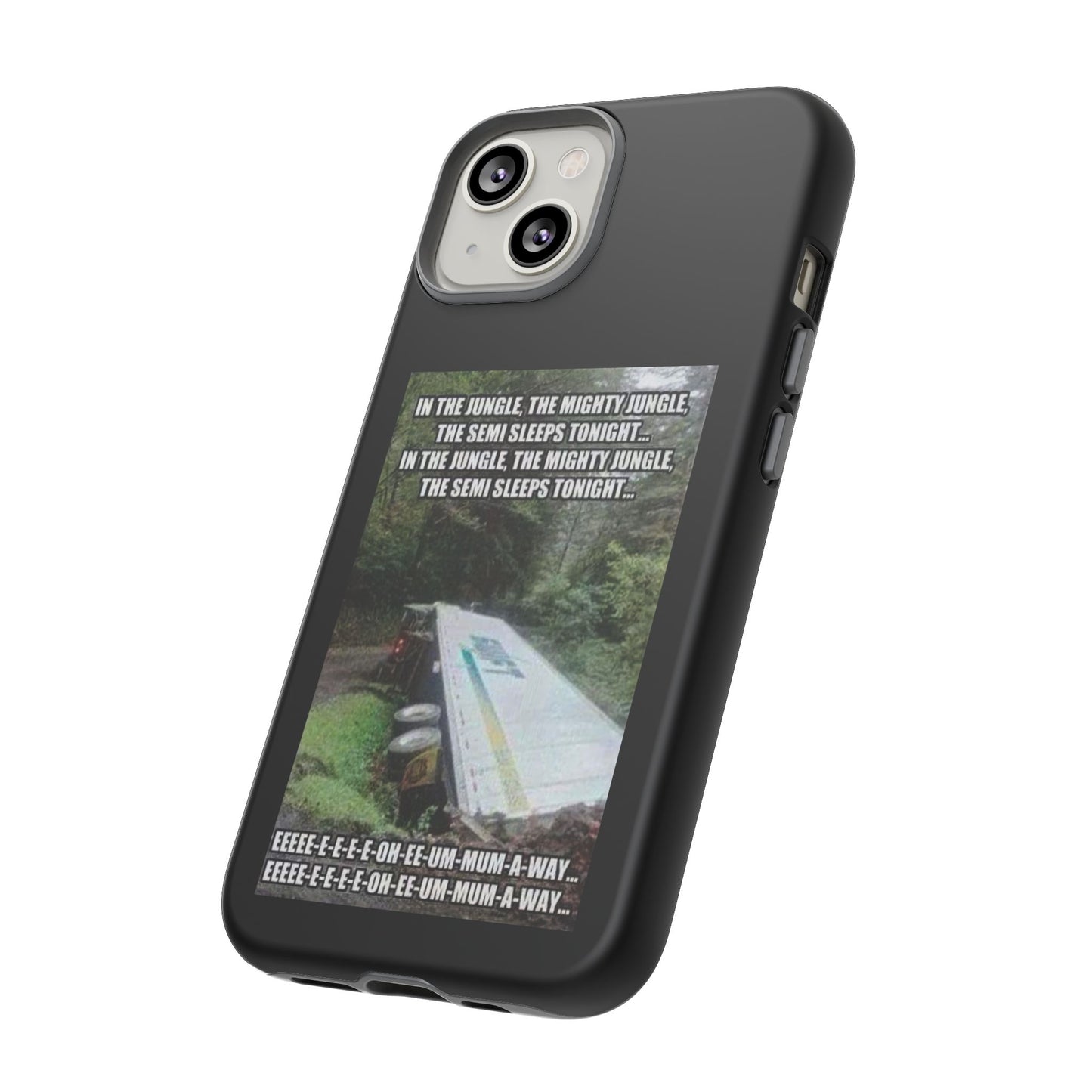 Semi Sleeps iPhone Case