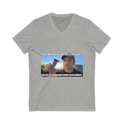 Hurricaney Unisex Short Sleeve V-Neck Tee