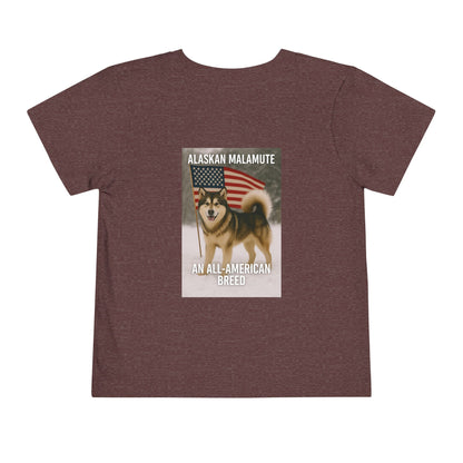 All-American Breed Toddler Unisex Short Sleeve Crewneck Tee