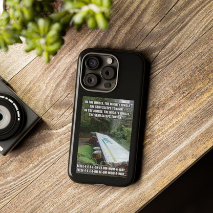 Semi Sleeps iPhone Case